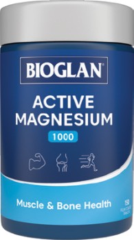 Bioglan-Active-Magnesium-1000-150-Tablets on sale