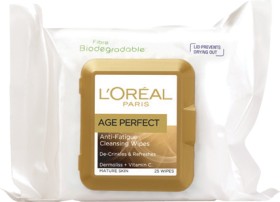LOral-Age-Perfect-Cleansing-Wipes-25-Pack on sale
