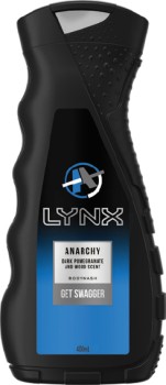Lynx-Shower-Gel-400mL-Anarchy on sale