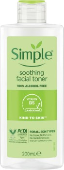 Simple-Soothing-Facial-Toner-200mL on sale