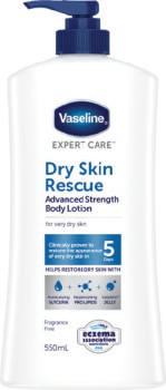 Vaseline-Expert-Care-Dry-Skin-Rescue-Body-Lotion-550mL on sale