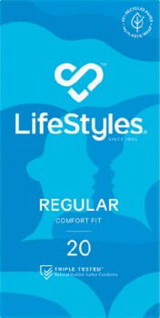 Lifestyles-Condom-Regular-20-Pack on sale