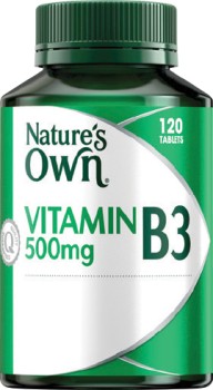Natures-Own-Vitamin-B3-500mg-120-Tablets on sale