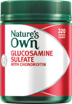 Natures-Own-Glucosamine-Sulfate-with-Chondroitin-320-Tablets on sale