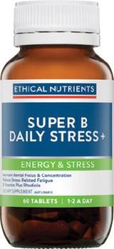 Ethical-Nutrients-Super-B-Daily-Stress-60-Tablets on sale