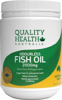 Quality-Health-Odourless-Fish-Oil-2000mg-200-Capsules on sale