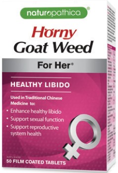 Naturopathica-Horny-Goat-Weed-For-Her-50-Tablets on sale