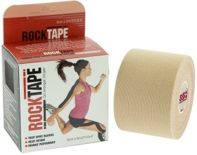 RockTape-Plain-Beige-5cm-x-5m-Roll on sale