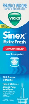 Vicks-Sinex-Extra-Fresh-Nasal-Decongestant-Spray-15mL on sale
