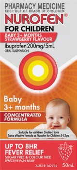 Nurofen-Baby-3-Months-Strawberry-50mL on sale
