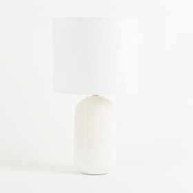 River-WhiteNatural-54cm-Table-Lamp-by-Habitat on sale