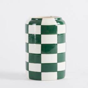 Charlie-Check-Vase-by-MUSE on sale