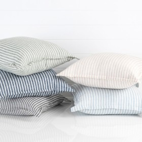 Sahara-Linen-Striped-Feather-Cushion-by-MUSE on sale