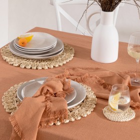 Ashra-Rust-Table-Linen-Range-by-MUSE on sale