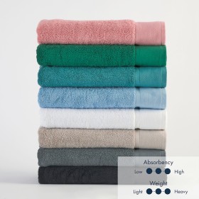 Lotus-Towel-Range-by-Habitat on sale