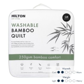 Eco-Living-250gsm-Washable-Bamboo-Quilt-by-Hilton on sale