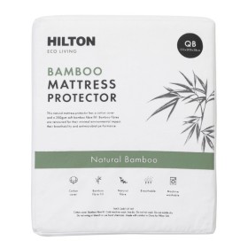 Eco-Living-Bamboo-Mattress-Protector-by-Hilton on sale