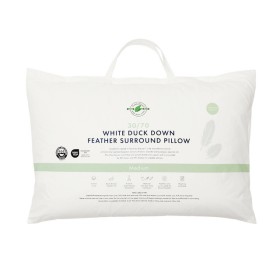 3070-Duck-Down-Feather-Surround-Medium-Pillow-by-Greenfirst on sale