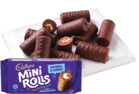 Cadbury-Mini-Rolls-or-Bars-5-Pack-Selected-Varieties on sale