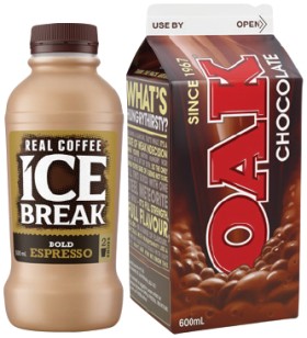 Ice-Break-Real-Coffee-or-Oak-Flavoured-Milk-500600mL-Selected-Varieties on sale