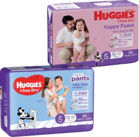 Huggies-Nappy-Pants-2436-Pack-Selected-Varieties on sale