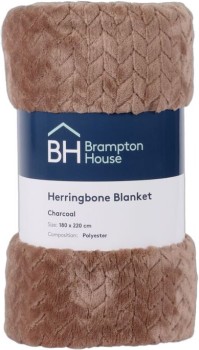 Brampton-House-Herringbone-Blanket on sale