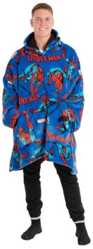 Spider-Man-Hooded-Blanket on sale