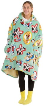 Mickey-Friends-Hooded-Blanket on sale
