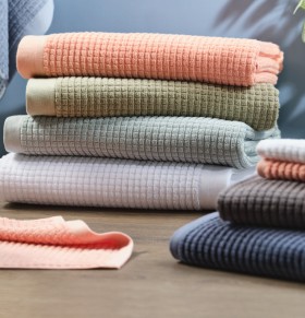 Dri-Glo-Balmoral-Textured-Towel-Range on sale