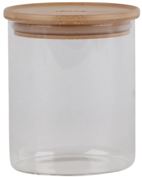 30-off-Wiltshire-Bamboo-Round-Glass-Canister-850ml on sale