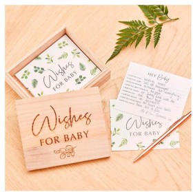 Ginger-Ray-Botanical-Baby-Shower-Wishes-for-Baby-Keepsake on sale