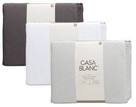 Casa-Blanc-Flanette-Sheet-Set on sale