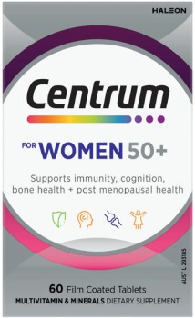 Centrum-For-Women-50-60-Tablets on sale