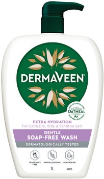 DermaVeen-Extra-Hydration-Gentle-Soap-Free-Wash-1L on sale