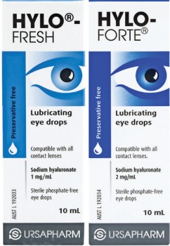 Hylo-Fresh-or-Hylo-Forte-Lubricating-Eye-Drops-10mL on sale