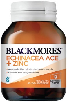 Blackmores-Echinacea-Ace-Zinc-60-Tablets on sale