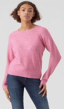 Vero-Moda-Doffy-Jumper-Pink on sale