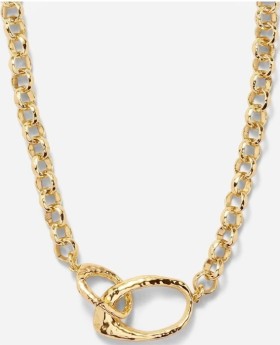 Mimco-Reflective-Necklace-in-Gold on sale