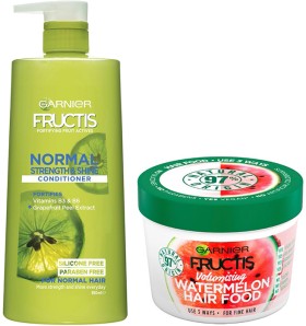 12-Price-on-Garnier-Fructis-Strength-Shine-Shampoo-850ml-or-Hair-Food-Watermelon-Mask-390ml on sale
