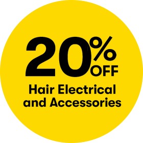 20-off-Hair-Electrical-and-Accessories on sale