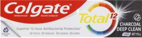 Colgate-Total-Charcoal-Deep-Clean-Antibacterial-Toothpaste-115g on sale