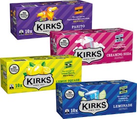 Kirks-10-Pack-Can-Varieties-375ml on sale