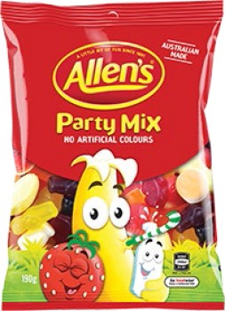 Allens-Party-Mix-190g on sale