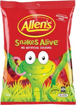 Allens-Snakes-Alive-200g on sale