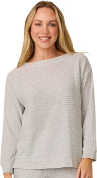 me-Rib-Lounge-Sweater-Grey-Marl on sale