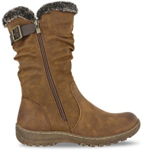 Grosby-Womens-Tall-Boots-Brown-Tan on sale