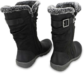 Grosby-Womens-Tall-Boots-Black on sale
