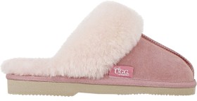 Grosby-Womens-Scuff-Slippers-Pink on sale