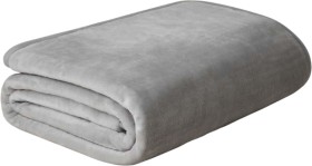 Openook-Faux-Mink-Blankets-QueenKing-Light-Grey on sale