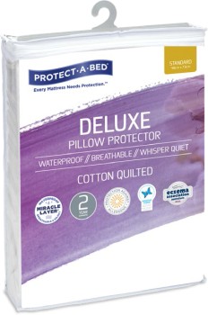Protect-A-Bed-Waterproof-Cotton-Quilted-Pillow-Protector on sale